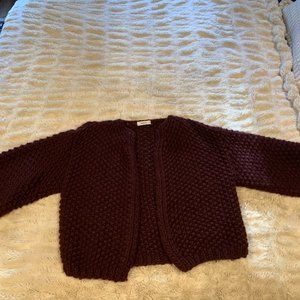 Maiami Pearl Pattern Big Cardigan